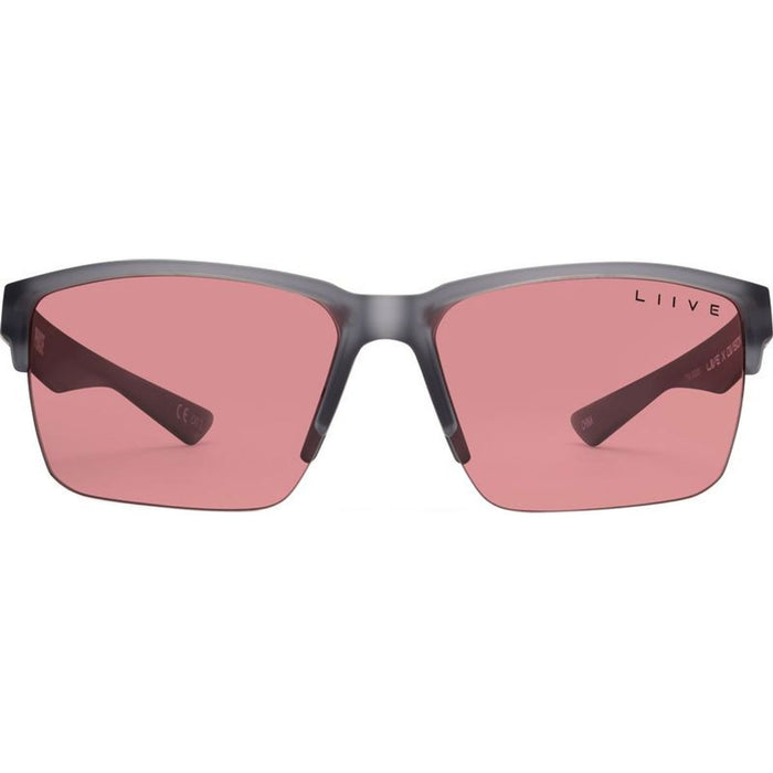 Phase X, Matte Xtal Smoke/Rose Lenses