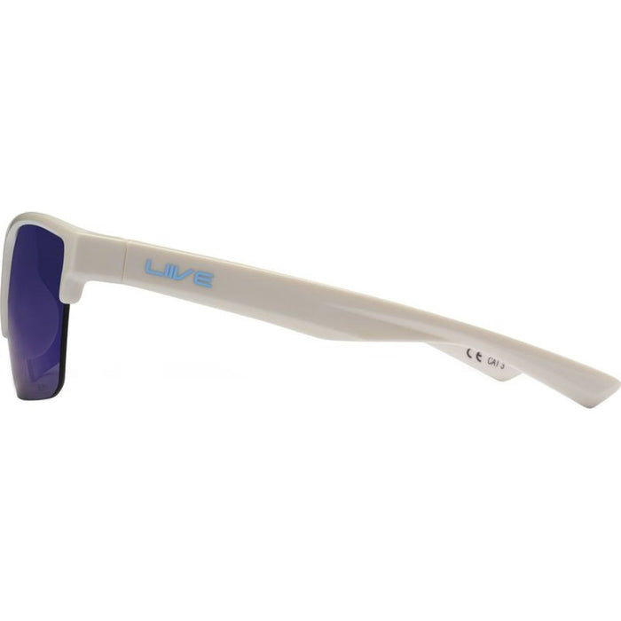 Phase X, White/Blue Mirror Lenses