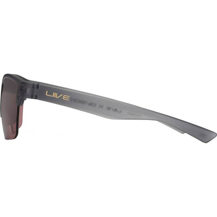 Phase X, Matte Xtal Smoke/Rose Lenses