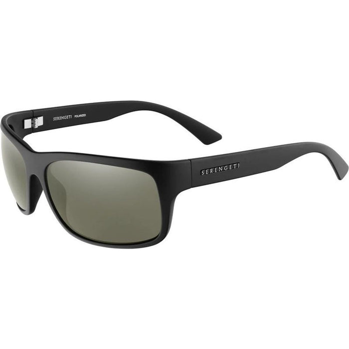 Pistoia, Matte Black/555nm Silver Photochromic Polarised Glass Lenses