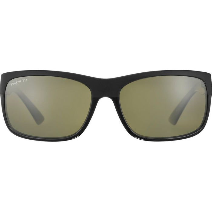Pistoia, Shiny Satin Black/555nm Photochromic Polarised Glass Lenses