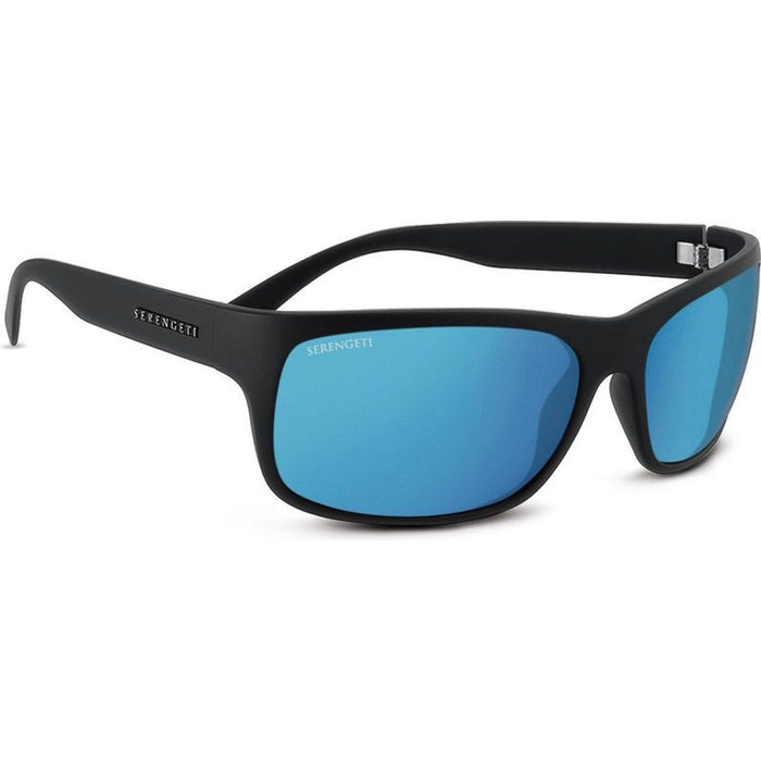 Pistoia, Satin Black/555nm Blue Photochromic Polarised Lenses