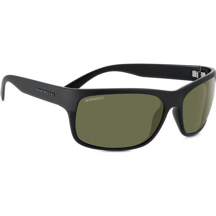 Pistoia, Shiny Satin Black/555nm Photochromic Polarised Glass Lenses