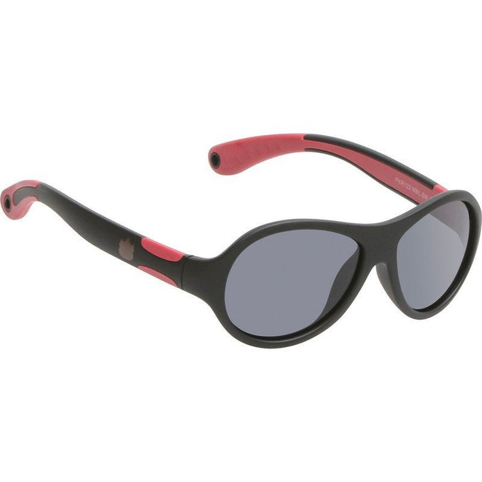 PKR122 RETRO, Matte Black/Smoke Polarised Lenses