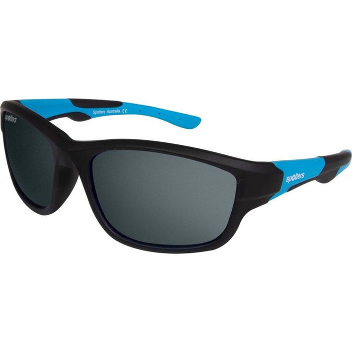 Platypus Kids, Matte Black and Blue/Grey Polarised Lenses