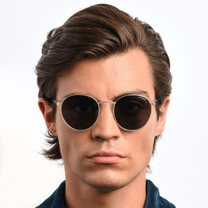 PLD 2053/S, Gold/Grey Polarised Lenses