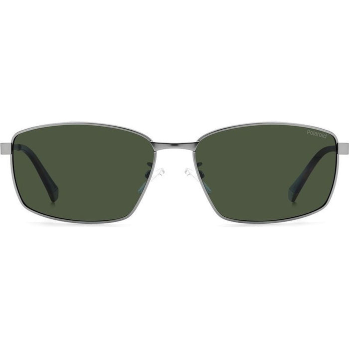 PLD 2137/G/S/X, Matte Ruthenium/Green Polarised Lenses 60 Eye Size