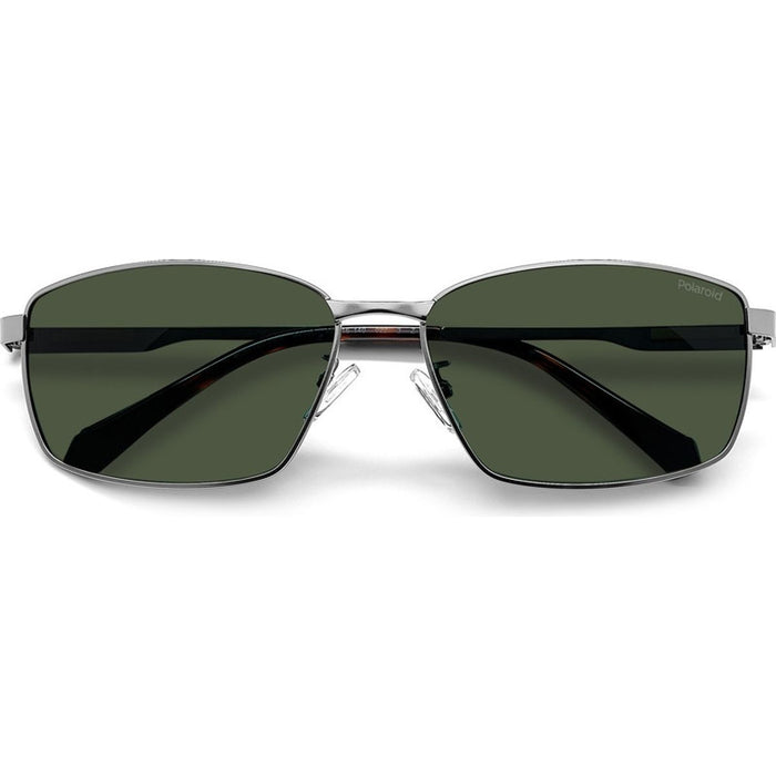 PLD 2137/G/S/X, Matte Ruthenium/Green Polarised Lenses 60 Eye Size