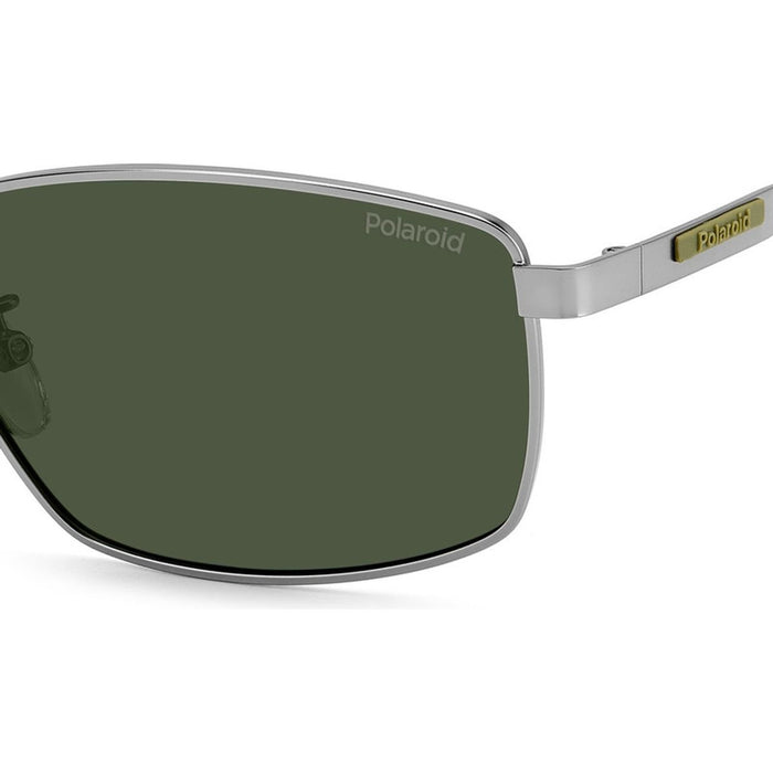 PLD 2137/G/S/X, Matte Ruthenium/Green Polarised Lenses 60 Eye Size