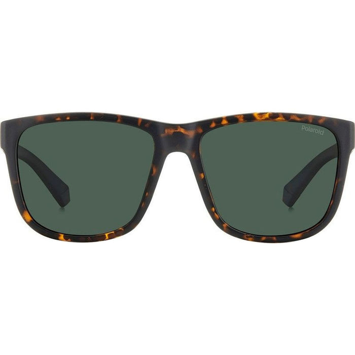 PLD 2155/S, Matte Brown Havana/Green Polarised Lenses
