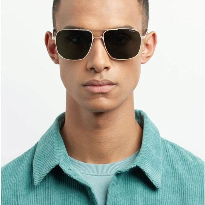 PLD 4128/S/X, Gold/Green Polarised Lenses