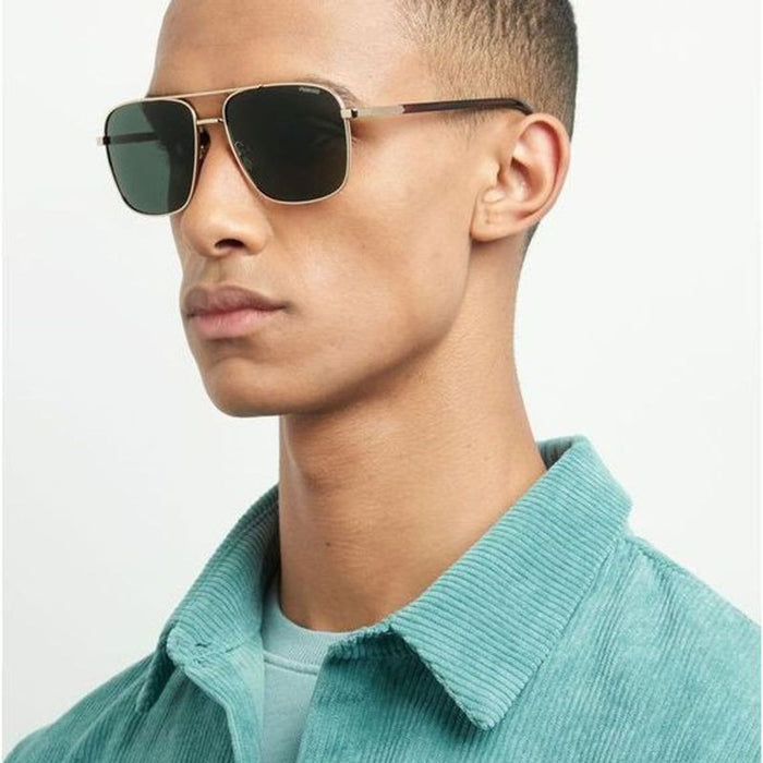 PLD 4128/S/X, Gold/Green Polarised Lenses