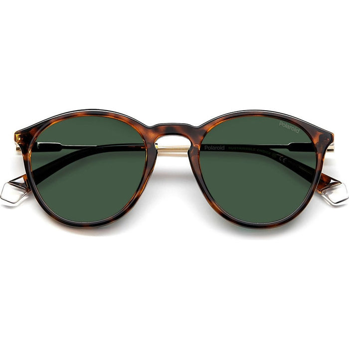 PLD 4129/S/X, Dark Havana/Green Polarised Lenses