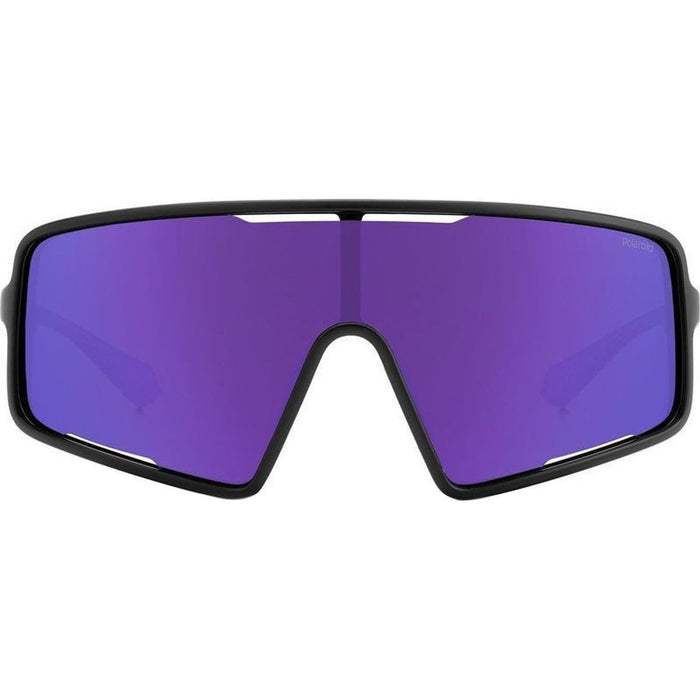PLD 7045/S, Matte Black and Violet/Violet Mirror Polarised Lenses