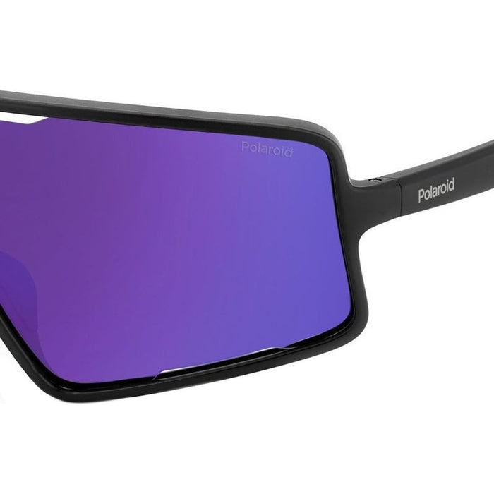 PLD 7045/S, Matte Black and Violet/Violet Mirror Polarised Lenses