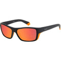 PLD 7046/S, Matte Black and Orange/Red Mirror Polarised
