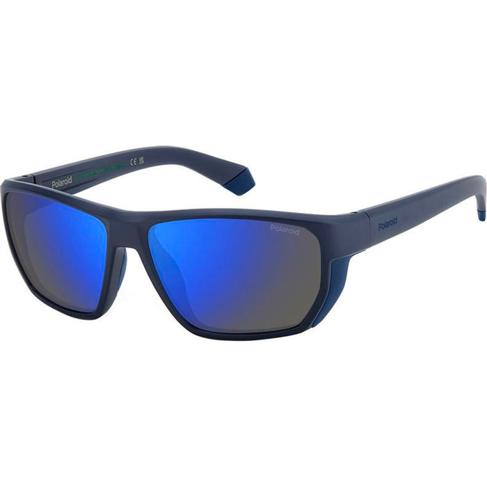 PLD 7057/S, Matte Blue/Blue Mirror Polarised Lenses