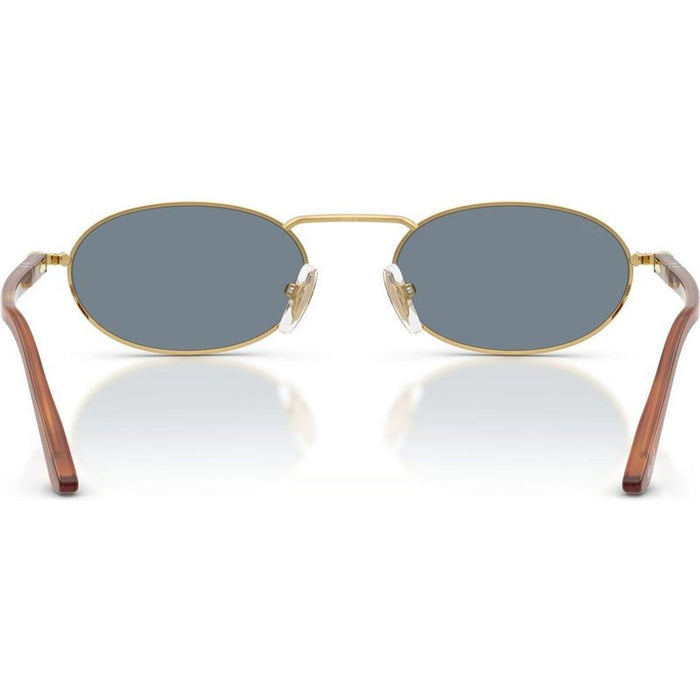 PO1023S, Gold/Blue Glass Lenses