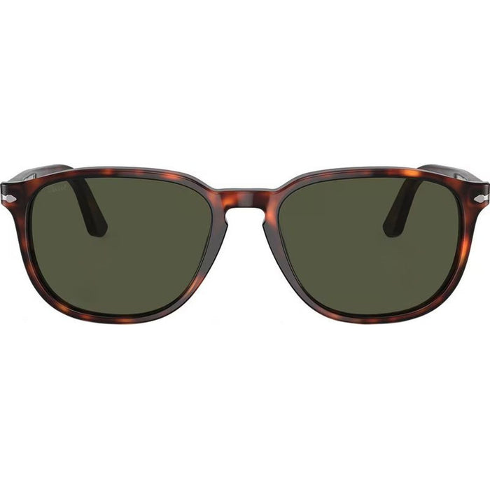 PO3019S, Havana/Green Glass Lenses 52 Eye Size