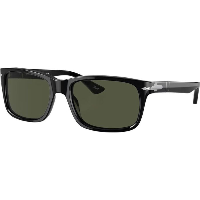 PO3048S, Black/Green Glass Lenses 58 Eye Size