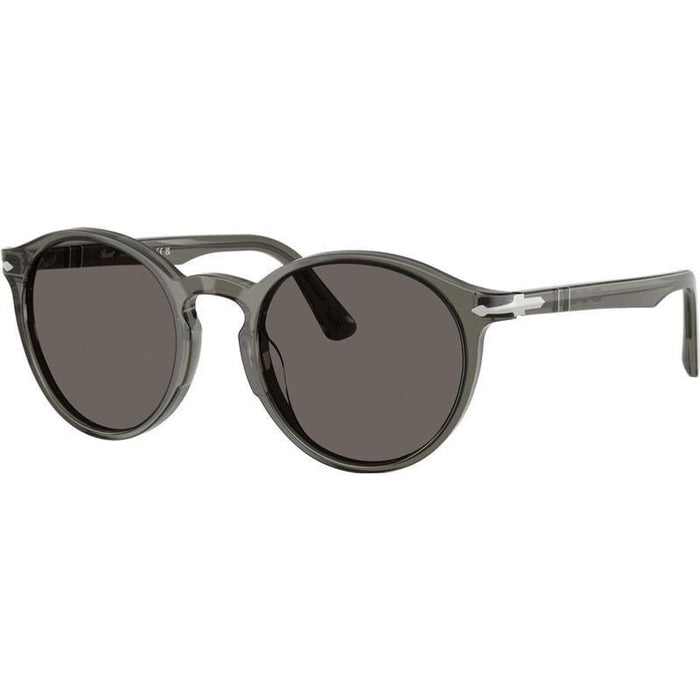 PO3171S, Transparent Taupe Grey/Dark Grey Glass Lenses