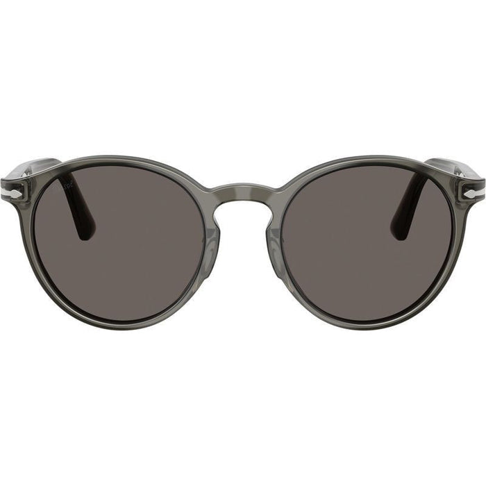 PO3171S, Transparent Taupe Grey/Dark Grey Glass Lenses