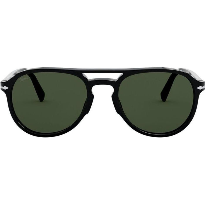 PO3235S, Black/Green Glass Lenses