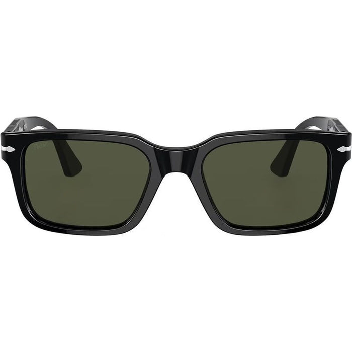 PO3272S, Black/Green Glass Lenses 55 Eye Size