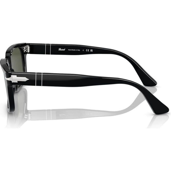 PO3272S, Black/Green Glass Lenses 55 Eye Size