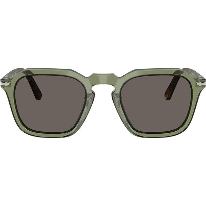 PO3292S, Transparent Green/Dark Grey Glass Lenses 52 Eye Size