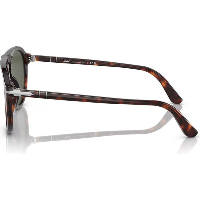PO3302S, Havana/Green Glass Lenses
