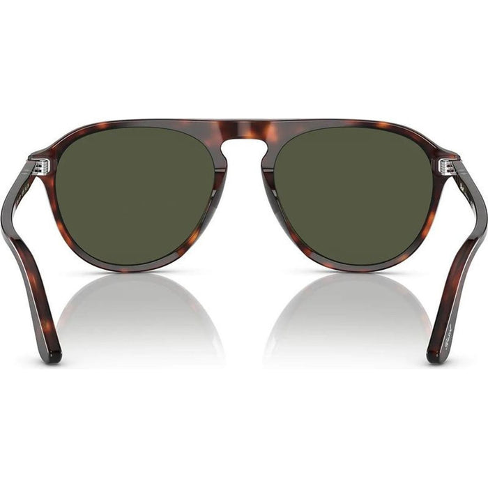 PO3302S, Havana/Green Glass Lenses