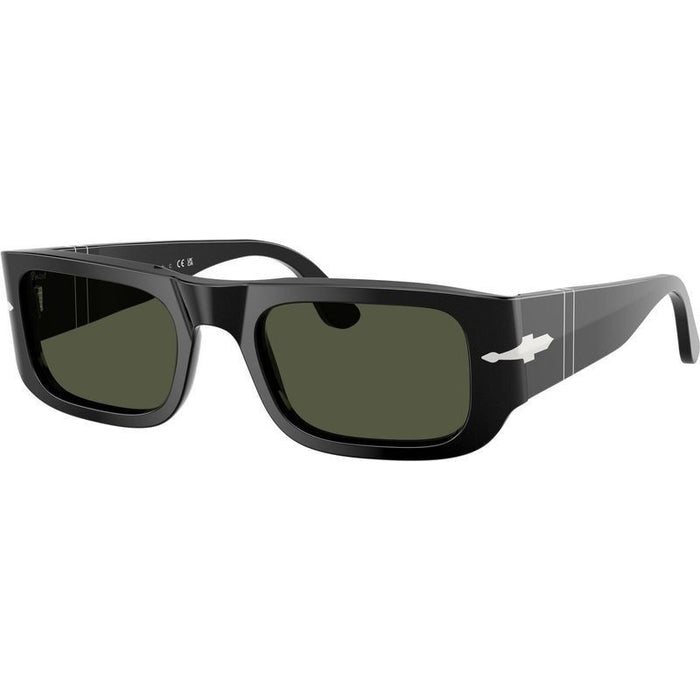 PO3362S, Black/Green Glass Lenses 55 Eye Size