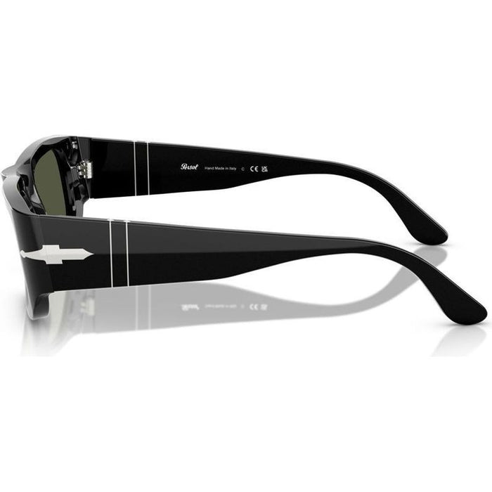 PO3362S, Black/Green Glass Lenses 55 Eye Size