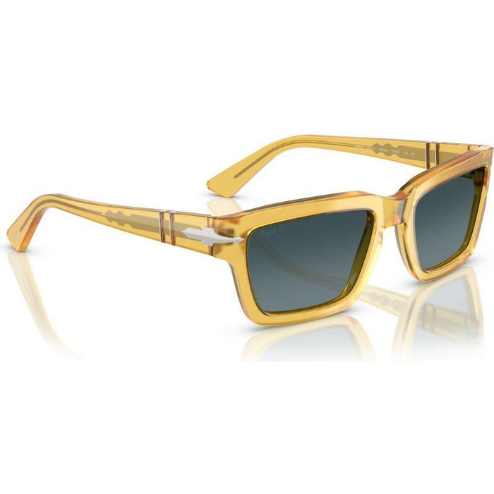 PO3363S, Miele/Blue Gradient Polarised Glass Lenses 55 Eye Size