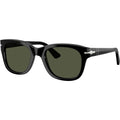 PO3372S, Black/Green Glass Lenses 53 Eye Size