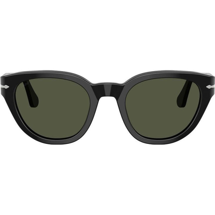 PO3379S, Black/Green Glass Lenses 51 Eye Size