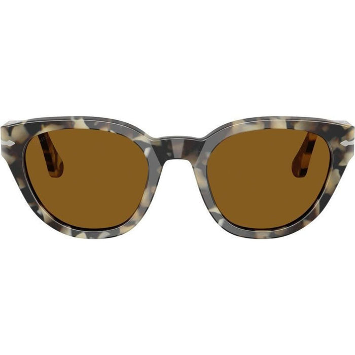PO3379S, Brown Tortoise/Brown Glass Lenses 51 Eye Size