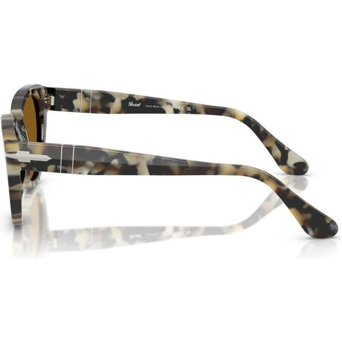 PO3379S, Brown Tortoise/Brown Glass Lenses 51 Eye Size