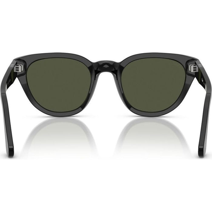 PO3379S, Black/Green Glass Lenses 51 Eye Size