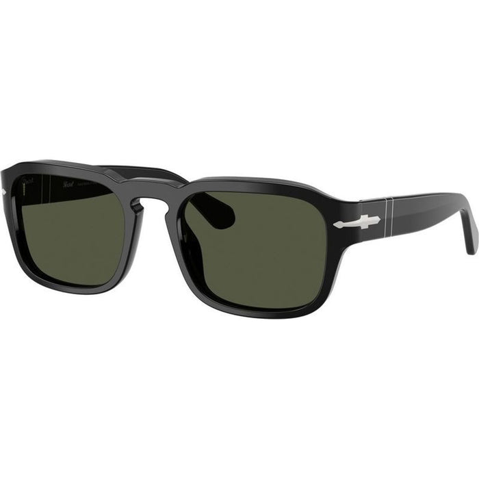 PO3386S, Black/Green Glass Lenses