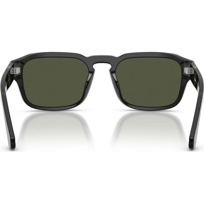 PO3386S, Black/Green Glass Lenses