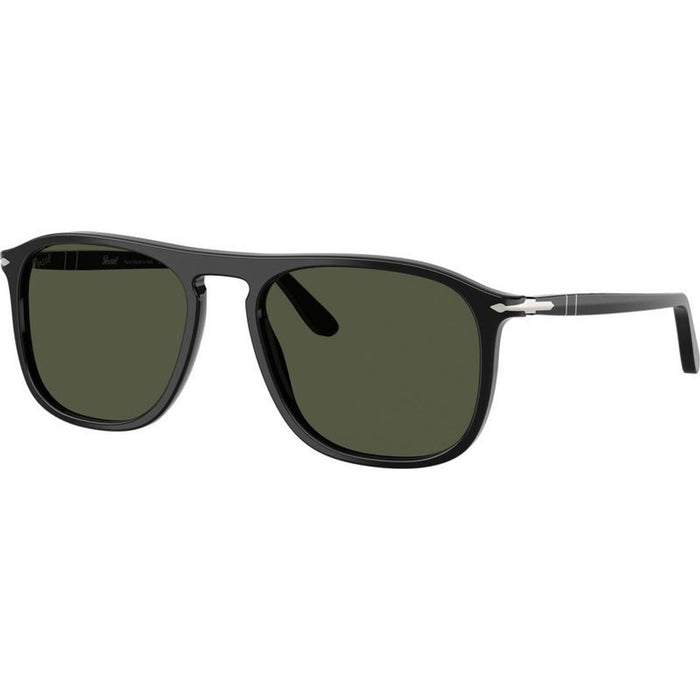 PO3392S, Black/Green Glass Lenses 54 Eye Size