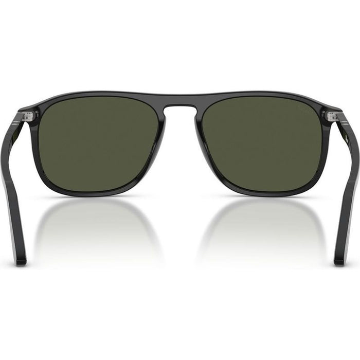 PO3392S, Black/Green Glass Lenses 54 Eye Size