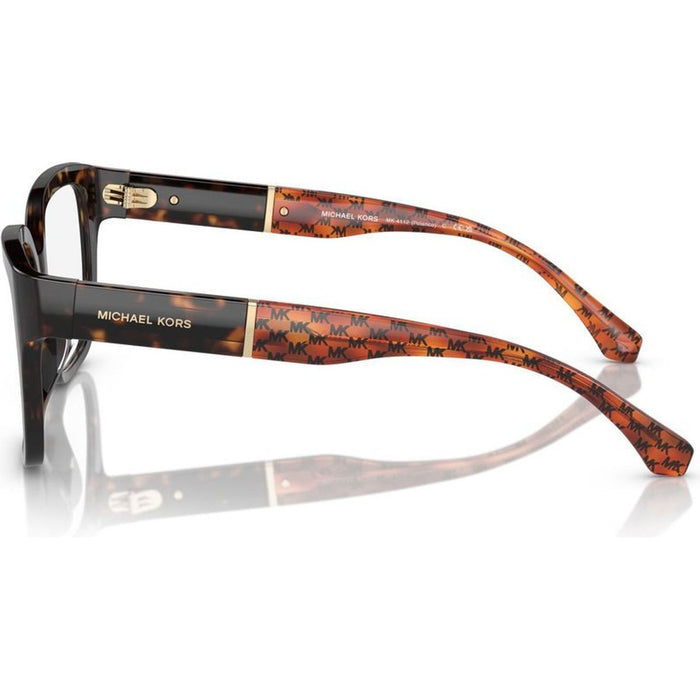 Polanco MK4112, Dark Tortoise/Clear Lenses 54 Eye Size