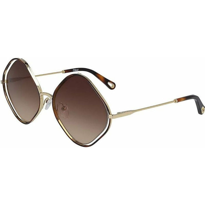 Poppy Diamond, Gold and Havana/Brown Gradient Lenses