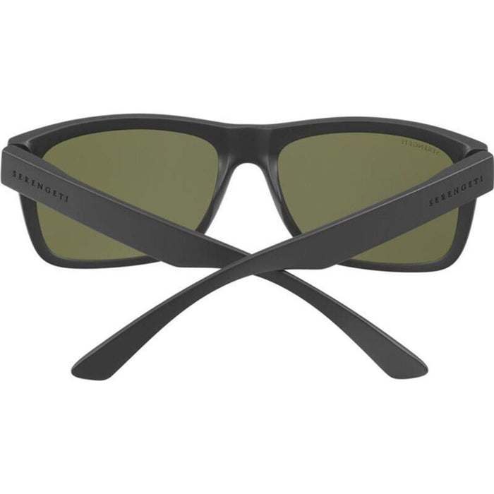 Positano Large, Matte Black/555nm Photochromic Polarised Glass Lenses