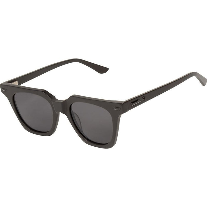 Prisoner II, Matte Black with Gloss Black Metal Trim/Black Polarised Lenses