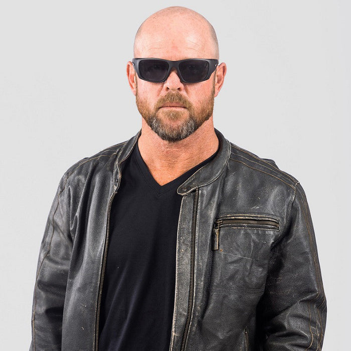 PT6771, Matte Black/Smoke Polarised Lenses