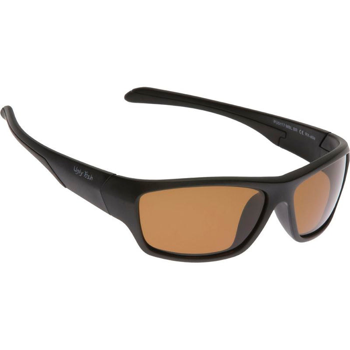 PU5117, Matte Black/Brown Polarised Lenses